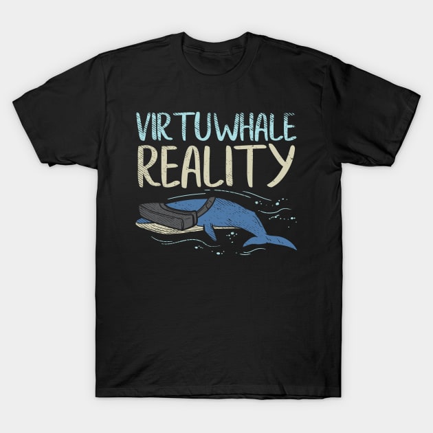 Virtuwhale Reality T-Shirt by maxdax